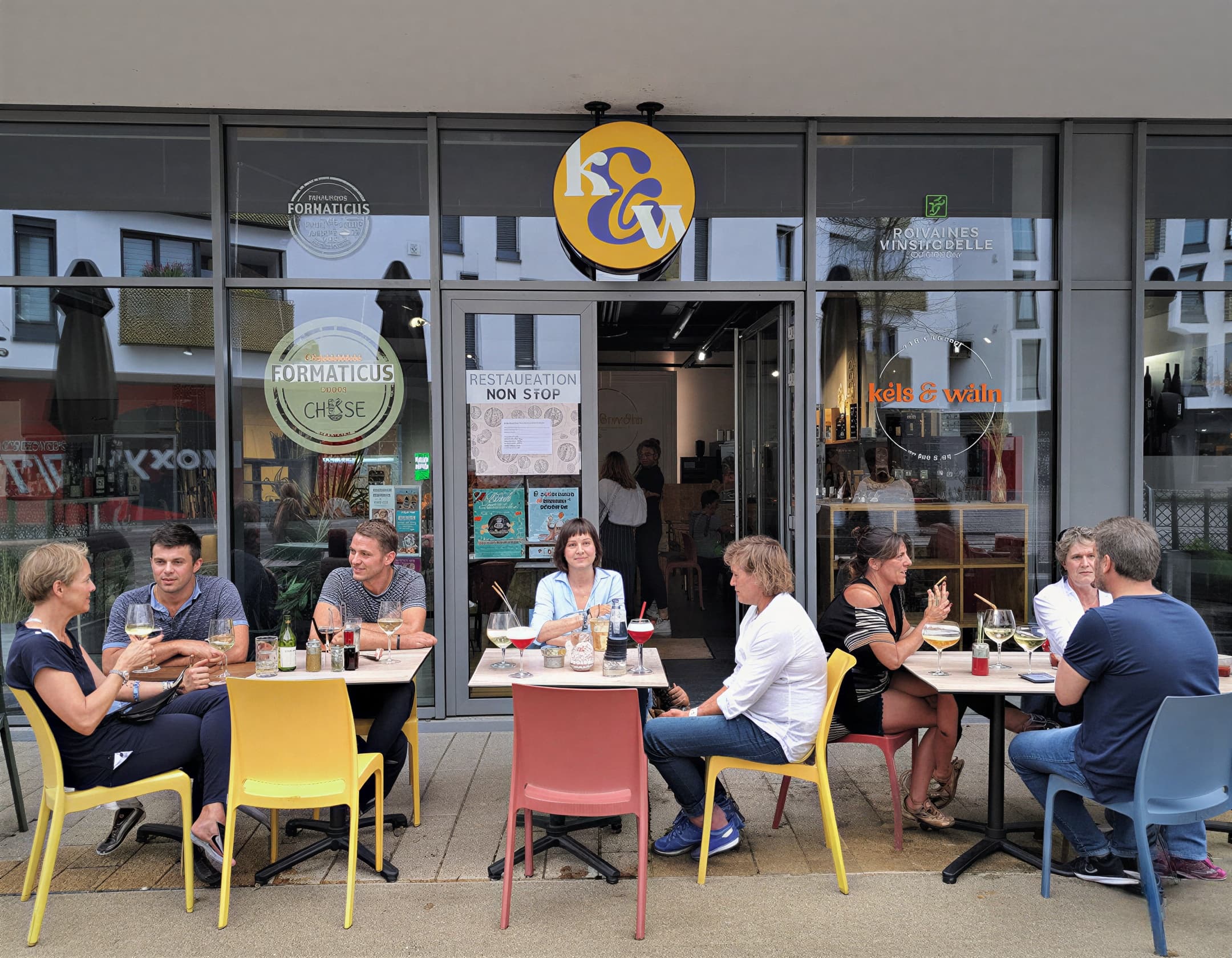 Devanture de la fromagerie Formaticus à Luxembourg